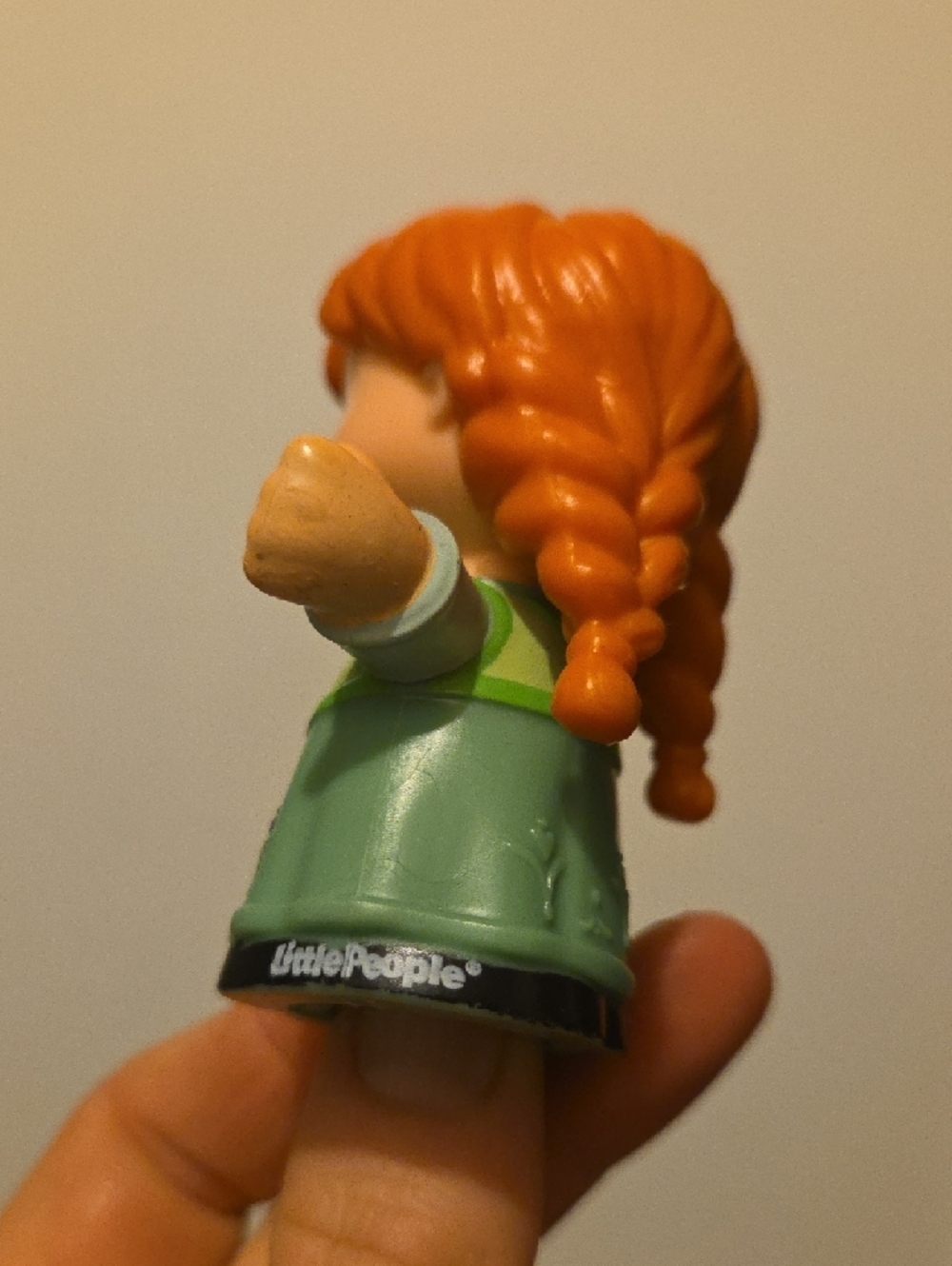 Little People Anna Frozen Disney Princess Green Dress - Picture 2 of 6